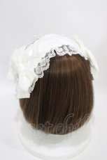 画像2: Angelic Pretty / Cuteレースヘッドドレス  白 H-26-06-12-006-AP-AC-NS-ZH (2)