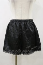 画像1: DearMyLove / ストレッチサテンペチパンツ L ブラック H-26-06-12-1045-GO-PA-NS-ZH (1)