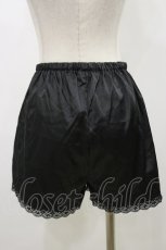 画像2: DearMyLove / ストレッチサテンペチパンツ L ブラック H-26-06-12-1045-GO-PA-NS-ZH (2)