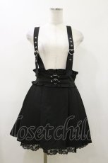 画像1: DearMyLove / ハートいっぱいデザインスカート L ブラック H-26-06-12-1056-GO-SK-NS-ZH (1)