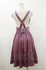 画像2: axes femme POETIQUE / サス付きサーキュラースカート M ピンク H-26-06-12-1061-AX-SK-NS-ZH (2)