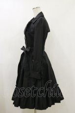 画像3: Victorian maiden / エレガントフリルトレンチコート Free ブラック H-26-06-12-1064-CL-CO-NS-ZH (3)
