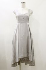 画像1: EATME / アシメントリーフレアジャンスカ S グレー H-26-06-12-1065-LO-OP-NS-ZH (1)