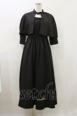 画像1: EAT ME / シスターライクマキシワンピース S ブラック H-26-06-12-1070-LO-OP-NS-ZH (1)