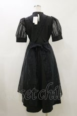 画像2: EAT ME / ナースライクマキシワンピース M ブラック H-26-06-12-1075-LO-OP-NS-ZH (2)