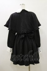 画像2: DearMyLove / 2wayケープお嬢様ワンピース 3L ブラック H-26-06-12-1077-GO-OP-NS-ZH (2)