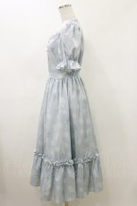画像3: m petit by misako / AOKハナガラスクエアワンピース M サックス H-26-06-12-1078-LO-OP-NS-ZH (3)