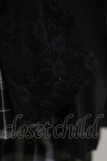 画像5: LIZ LISA / レースエプロン風カシュクールワンピース 0 ブラック H-26-06-12-1080-LO-OP-NS-ZH (5)