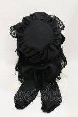 画像2: BABY,THE STARS SHINE BRIGHT / champetre fleurieマザーボンネット  ブラック H-26-06-12-1012-BA-AC-NS-ZH (2)