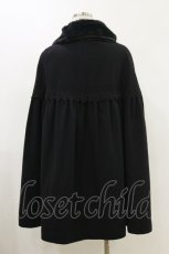 画像2: Innocent World / ユリ紋章のクラシカルマント Free ブラック H-26-06-12-1024-IW-CO-NS-ZH (2)