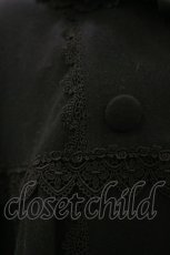 画像4: Innocent World / ユリ紋章のクラシカルマント Free ブラック H-26-06-12-1024-IW-CO-NS-ZH (4)