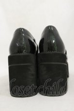 画像3: Bubbles / ダブルバックルシューズ 39/24.0cm~24.5cm ブラック H-26-06-12-1002-LO-SH-NS-ZH (3)