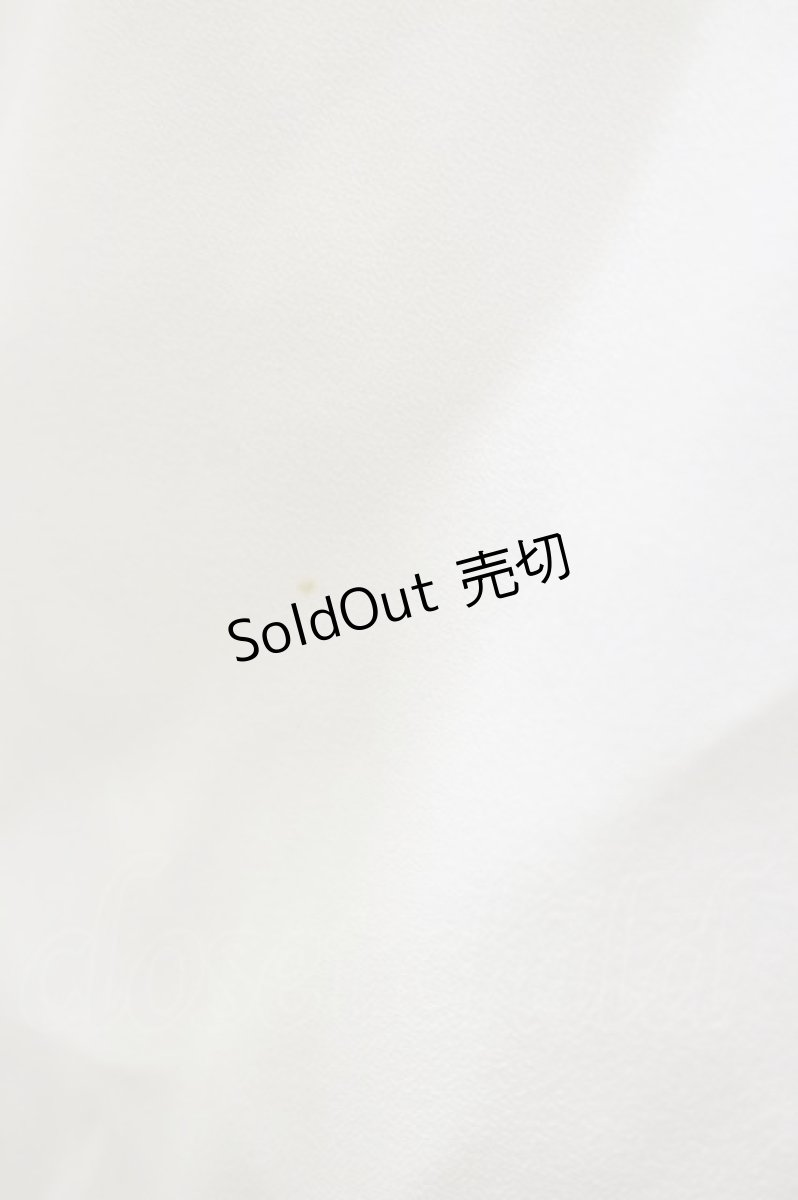 画像4: DearMyLove / ハートビジューリボンオフショル風レースブラウス 3L 白/ピンク H-26-06-12-1036-GO-BL-NS-ZH (4)