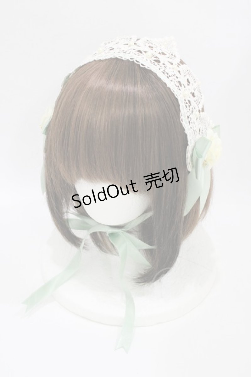 画像1: Innocent World / ロワールヘッドドレス  ミント H-26-06-12-007-IW-AC-NS-ZH (1)