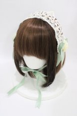 画像1: Innocent World / ロワールヘッドドレス  ミント H-26-06-12-007-IW-AC-NS-ZH (1)