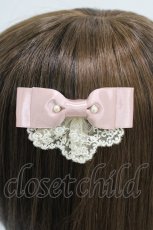 画像3: Innocent World / IWレースツインリボンクリップ  ピンク H-26-06-12-018-IW-AC-NS-ZH (3)