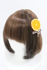 画像1: Emily Temple cute / Orangeヘアクリップ  オレンジ H-26-06-12-021-ET-AC-NS-ZH (1)