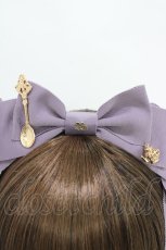 画像3: Innocent World / スプーンとポットのカチューシャ  Grayish Violet H-26-06-12-023-IW-AC-NS-ZH (3)