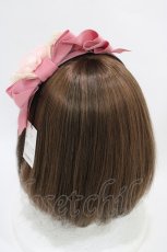 画像2: Innocent World / ドロテアローズカチューシャ  ピンク H-26-06-12-025-IW-AC-NS-ZH (2)