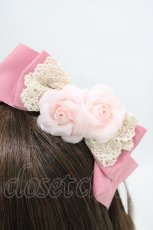 画像3: Innocent World / ドロテアローズカチューシャ  ピンク H-26-06-12-025-IW-AC-NS-ZH (3)