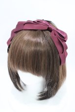 画像1: Innocent World / エルザカチューシャ  ボルドー/Bordeaux H-26-06-12-028-IW-AC-NS-ZH (1)