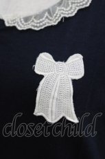 画像3: Emily Temple cute / Ribbonレースカーディガン M ネイビー H-26-06-13-028-ET-OP-NS-ZH (3)