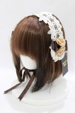 画像1: Innocent World / ローズバスケットヘッドドレス  ショコラ H-26-06-13-071-IW-AC-NS-ZH (1)