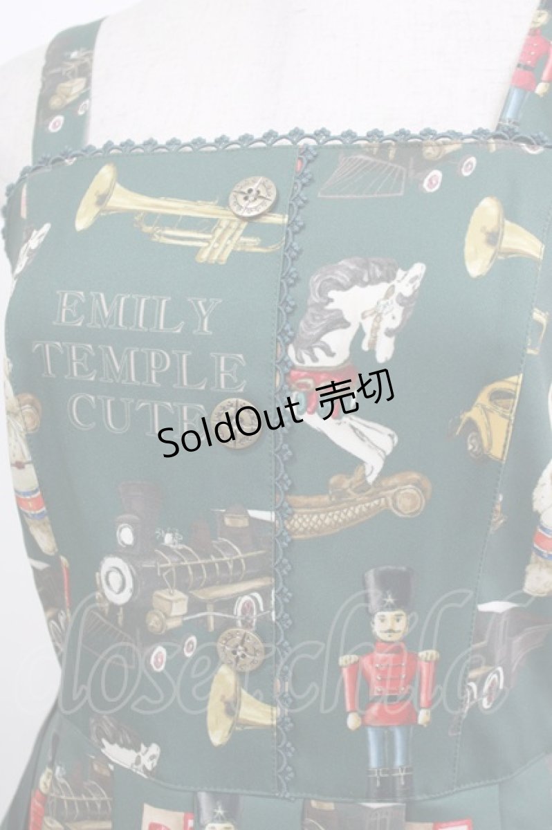 画像5: Emily Temple cute / ヴィンテージ TOY キャミソールワンピース M グリーン H-26-06-13-005-ET-OP-NS-ZH (5)