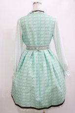 画像3: Emily Temple cute / Preppy Tartanワンピース M cream H-26-06-13-006-ET-OP-NS-ZH (3)