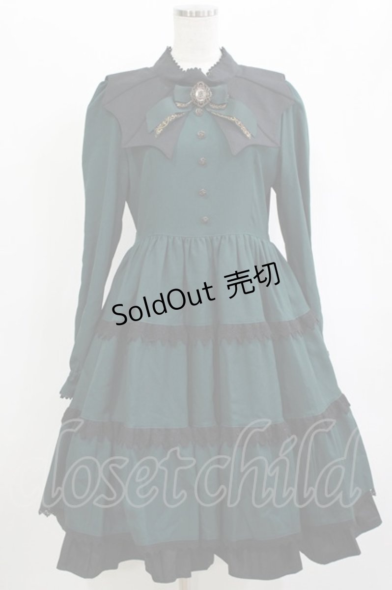 画像1: ALICE and the PIRATES / Vampire Dollワンピース Free グリーン H-26-06-13-007-PA-OP-NS-ZH (1)
