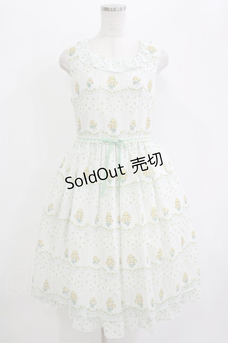 画像1: Emily Temple cute / Marguerite Gardenノースリーブワンピース M ミント H-26-06-13-021-ET-OP-NS-ZH (1)