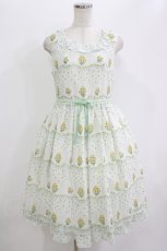 画像1: Emily Temple cute / Marguerite Gardenノースリーブワンピース M ミント H-26-06-13-021-ET-OP-NS-ZH (1)