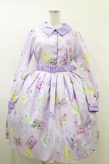画像1: Emily Temple cute / コンパクトカセットワンピース M パープル H-26-06-14-076-ET-OP-NS-ZH (1)