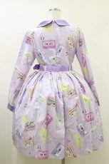 画像2: Emily Temple cute / コンパクトカセットワンピース M パープル H-26-06-14-076-ET-OP-NS-ZH (2)