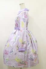 画像3: Emily Temple cute / コンパクトカセットワンピース M パープル H-26-06-14-076-ET-OP-NS-ZH (3)