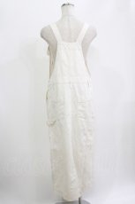 画像3: Jane Marple / Frill-trim denim salopette skirt M オフ H-26-06-15-028-JM-SK-AK-ZH (3)