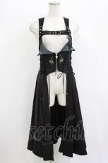 画像1: Ozz oneste / 薔薇刺繍オーバービスチェ  黒 H-26-06-15-031-OO-OP-AK-ZH (1)