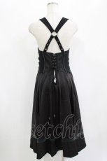 画像3: Ozz oneste / 薔薇刺繍オーバービスチェ  黒 H-26-06-15-031-OO-OP-AK-ZH (3)