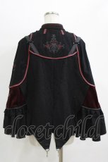 画像3: Ozz oneste / 薔薇刺繍切替ケープマント  黒 H-26-06-15-034-OO-JA-AK-ZH (3)