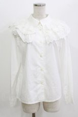 画像1: MILK / フラワーカラーブラウス  オフ H-26-06-15-056-ML-BL-AK-ZH (1)