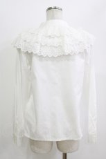 画像2: MILK / フラワーカラーブラウス  オフ H-26-06-15-056-ML-BL-AK-ZH (2)