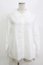 画像1: Jane Marple Dans Le Salon / Button collar shirt M オフ H-26-06-15-058-JM-BL-AK-ZH (1)