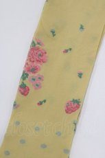 画像2: Jane Marple / Strawberries and flowersオーバーニー  french mustard H-26-06-15-072-JM-ZA-AK-ZH (2)