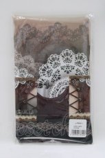 画像2: abilletage / corset tights【VICTORIAN】  ボルドー H-26-06-15-075-GO-ZA-AK-ZH (2)