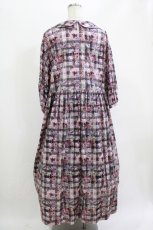 画像3: Jane Marple Dans Le Salon / Archive Gingham gather dress M ラベンダー H-26-06-15-009-JM-OP-AK-ZH (3)