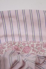 画像4: Jane Marple Dans Le Salon / ストライプとD’anjo coastのシャツドレス M ピンクミックス H-26-06-15-010-JM-OP-AK-ZH (4)