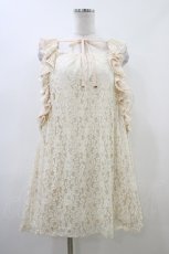 画像1: LIZ LISA / Aラインレースワンピース 0 アイボリー H-26-06-16-032-LO-OP-NS-ZH (1)