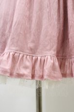 画像4: Emily Temple cute / ドットチュール切替ノースリーブワンピース Free ピンク H-26-06-16-039-ET-OP-NS-ZH (4)