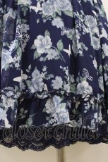 画像3: axes femme / 蝶薔薇スカート M ネイビー H-26-06-16-047-AX-SK-NS-ZH (3)