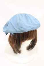 画像1: Emily Temple cute / コットンベロアベレー  Blue H-26-06-16-007-ET-AC-NS-ZH (1)